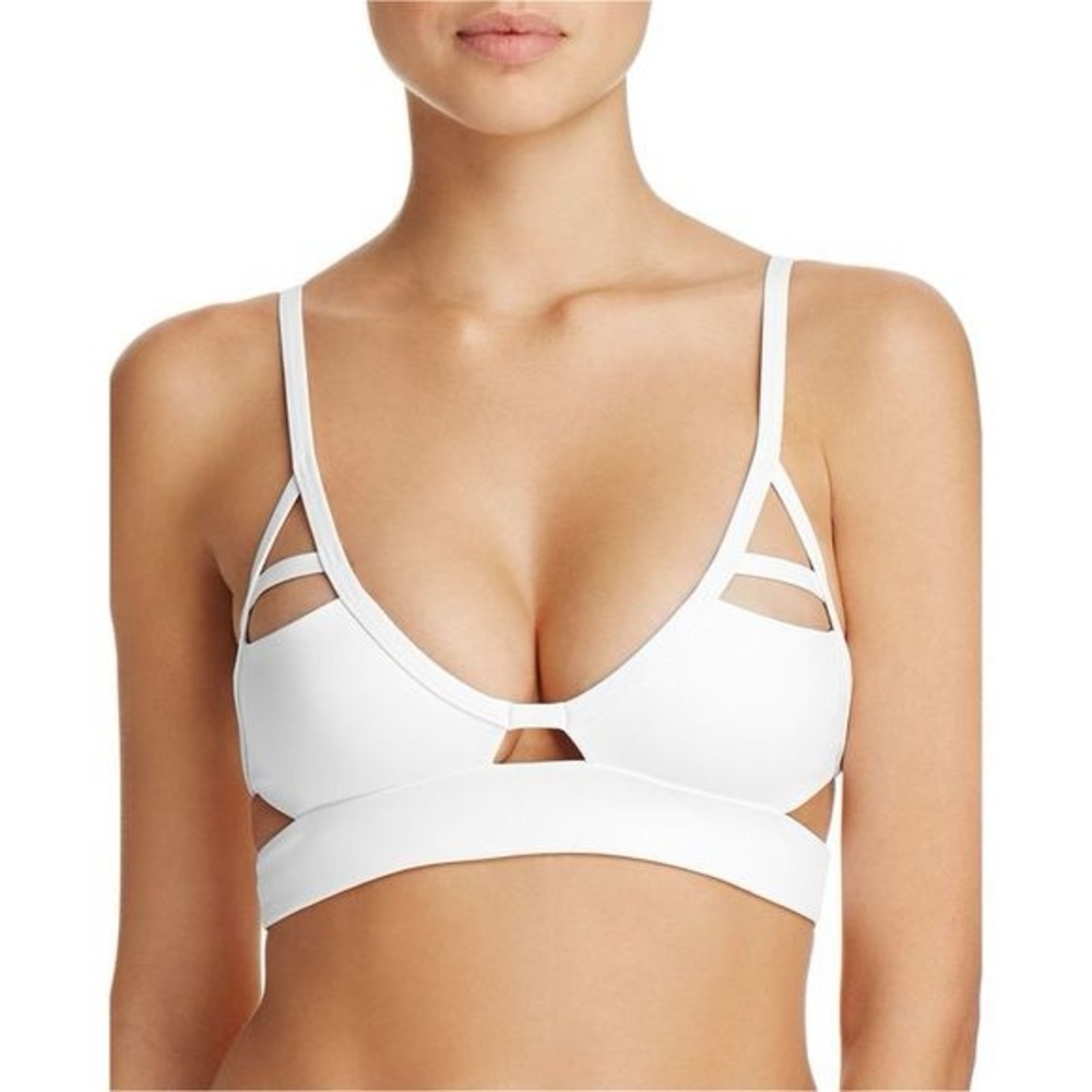 Tavik Women’s Jessi Cutout Bikini Top in White